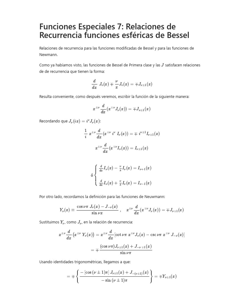 Funciones especiales 7 y 8 pdf integral ecuaciones