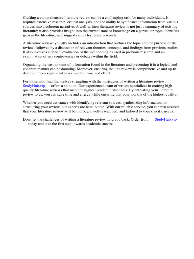 WHAT SHOULD BE INCLUDED IN A LITERATURE REVIEW visual data 2