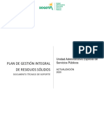 Documento Tecnico Soporte - DTS - Plan de Gestión Integral