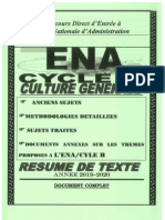 Fascicule ENA Cycle B