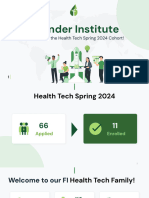Kickoff Session - Health Tech Spring 2024