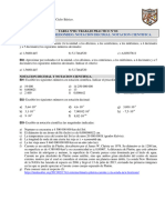 FISICA 1BC - Tarea N°8 - Trabajo Práctico N°02 - Truncamiento, Redondeo, Notación Decimal, Notación Científica