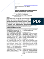 Aflatoxin in Cassava Flour - Nigeria