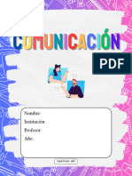 Caratulas de Comunicacion Secundaria