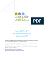 Sujet 2017 DCG UE9 Introduction A La Comptabilite