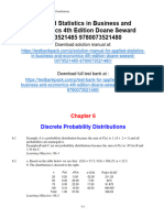Applied Statistics in Business and Economics 4Th Edition Doane Solutions Manual Full Chapter PDF