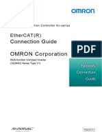 Connection Guide Omron Corporation: Ethercat (R)