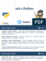 Uvod U Python Programiranje