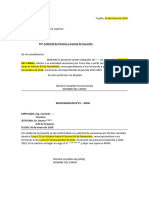 Solicitud de Permiso A Cuenta de Vacacion