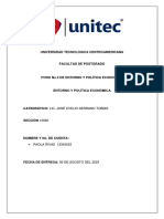 FORO No.3 DE ENTORNO Y POLÍTICA ECONÓMICA