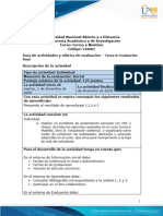 Guia de Actividades y Rúbrica de Evaluación - Tarea 6 - Evaluacióm Final POA