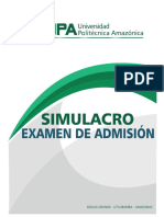 Simulacr Examen Admision General
