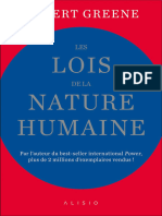 Les Lois de La Nature Humaine - Robert Greene