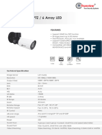 PTZ 2MP HD Bullet IP PTZ 6 Array LED