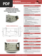 Communication Module For Single-Phase Meters Designed For Use in Up-To-Date Ami/Amr Systems