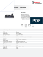 PTZ Network PTZ Keyboard Controller