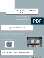 Historia y Definición de Un PLC