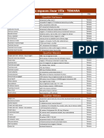 Liste Des Espaces JIWAR - Témara