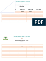 Horarios Por Sala