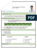 Durjoy Saha: Career Objective