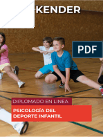 Brochure Psicologia Del Deporte Infantil