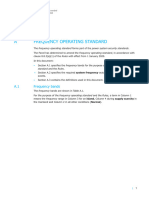 Frequency operating standard – effective 1 January 2020