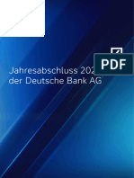 Jahresabschluss Der Deutsche Bank AG 2021