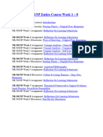 NR 501NP Theoretical Basis For Advanced Nursing Practice