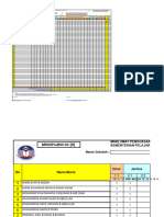 Borang Penguasaan Murid Prasekolah BM