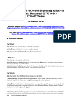 Avanti Beginning Italian 4Th Edition Aski Solutions Manual Full Chapter PDF