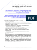 Solution Manual For Managing Supply Chains A Logistics Approach International Edition 9Th Edition Coyle Langley Gibson Novack 111153392X 978111153392 Full Chapter PDF