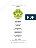 Makalah Observasi Sinar X (XII MIPA 5)