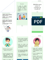 Triptico Medidas Preventivas Covid