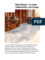 El Hadj Djiily Mbaye - La Saga D'un Sage Milliardaire de Louga