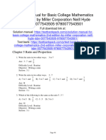 Basic College Mathematics 2Nd Edition Miller Test Bank Full Chapter PDF