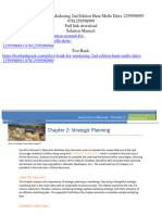 Solution Manual For Marketing 2Nd Edition Hunt Mello Deitz 1259598993 9781259598999 Full Chapter PDF