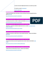 Links Encuentros Sincronico Diplomado Derecho A La Salud