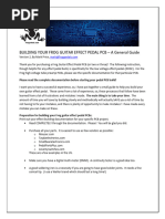 BUILDING YOUR FROG GUITAR EFFECT PEDAL PCB - A General Guide