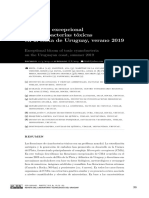 2019 - Kruk Et Al - Floración Excepcional de Cianobacterias Tóxicas en Costa Del UY