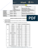 Horarios Asambleas 2024