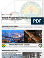 Ce412 - Chapter 03 - Urban Transportation Planning