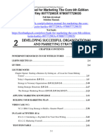 Solution Manual For Marketing The Core 6Th Edition Kerin Hartley 007772903X 9780077729035 Full Chapter PDF