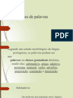 Classes de Palavras