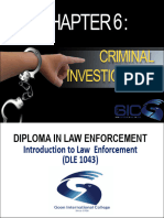 Chapter 6 - Criminal Investigation