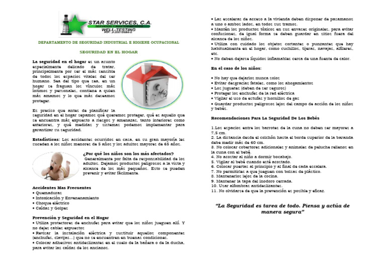 Seguridad en El Hogar | PDF