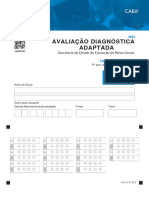 Avaliacão Diagnóstica de Língua Portuguesa 2024