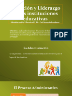 Direccion-y-Liderazgo Presentacion Admon Educ. III