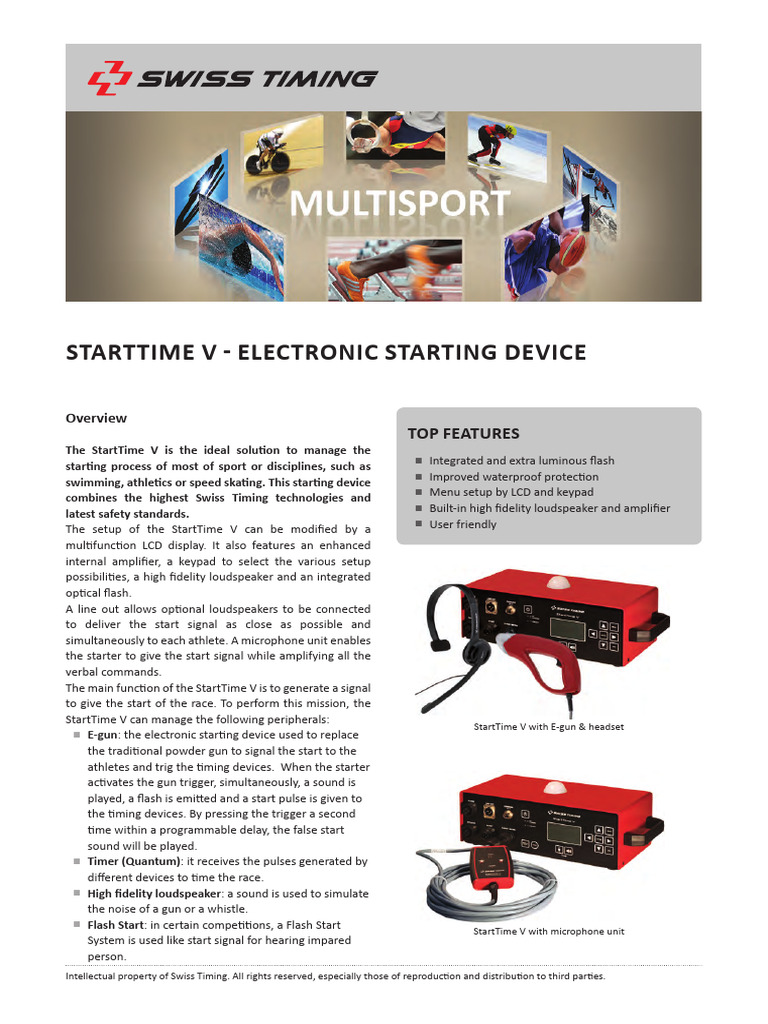 DOCM MS StartTimeV 0715 EN | PDF | Microphone | Loudspeaker
