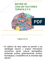 Matriz EFE