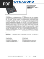 EDS - Powermate 600-3 (EN-DE)